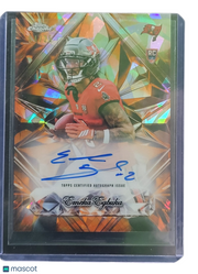 2025 Topps Chrome Sapphire Selections Emeka Egbuka #SSA-EE Orange RC