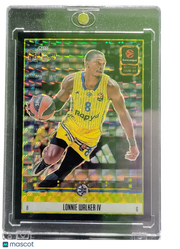 2026 Panini Select EuroLeague Prizm Lonnie Walker IV #7 Yellow 1 of 1