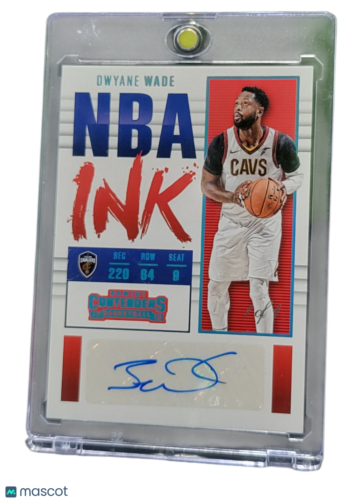 2018 Panini Contenders NBA Ink Dwyane Wade #NI-DWD