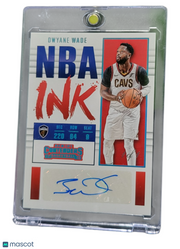 2018 Panini Contenders NBA Ink Dwyane Wade #NI-DWD