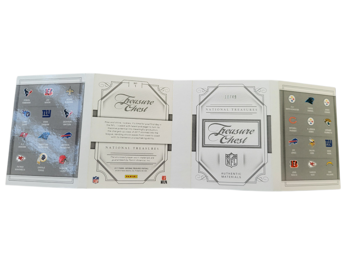 2017 Panini National Treasures Treasure Chest  Patrick Mahomes II #TC-1