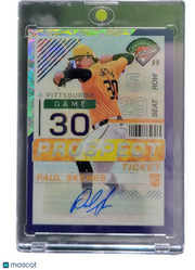 2024 Panini Prospect Edition Prizm Paul Skenes #159 Purple 01/49 RC