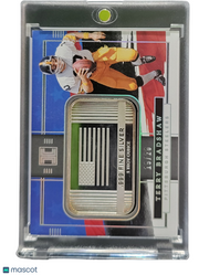 2022 Panini Terry Bradshaw #USA-TEB 19/20 1 Troy Ounce .999 Fine Silver Bar