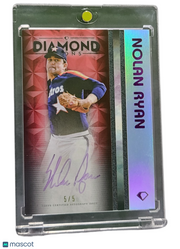 2023 Topps Diamond Icons Nolan Ryan #WPA-NR White Polychromatink 5 / 5