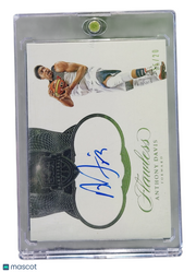 2017 Panini Flawless Basketball Anthony Davis #USA-AD 15/20