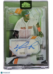 2026 Topps Chrome Black David Ortiz #IVA-DO Ivory 11/25