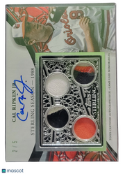 2023 Topps Sterling Cal Ripken Jr. #SSAR-CRJ Quad Relic Game-Used Mem/ 5