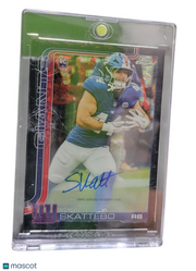 2025 Topps Chrome Cam Skattebo #RA-CS Rookies Autograph Variation 05/10 RC