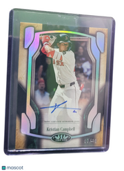 2026 Topps Tier One Kristian Campbell #BOA-KCA 02/10