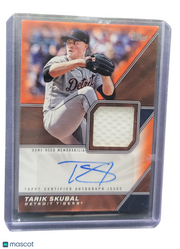 2026 Topps Baseball Tarik Skubal #MLMA-TS Relic Game-Used Memorabilia 16/25