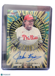 2026 Topps Finest John Kruk #FPA-JK Superfractor