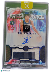 2026 Topps 3 Fresh Force Joan Beringer #FFR-JB Player-Worn Memorabilia Autograph