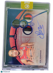 2026 Topps 3 Basketball Noa Essengue #RPH-NE Player 09/15 RC Rookie 3 Patch Auto