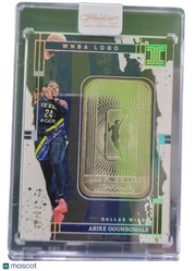 2025 Panini Impeccable Arike Ogunbowale #9 1 Troy Ounce .999 Fine Silver Bar 0./