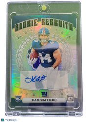 2025 Panini Donruss Optic Rookie Recruits Cam Skattebo #9 090/199 RC
