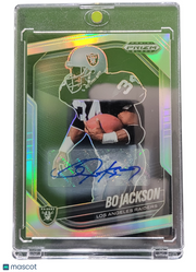 2026 Panini Prizm Black Football Bo Jackson #112 Green