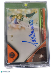 2017 Topps Tribute Fernando Valenzuela #TA-FV Orange 03/25