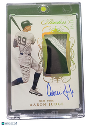 2020 Panini Flawless Baseball Aaron Judge #PA-AJ Autograph 05/10 Patch