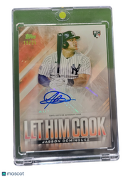 2024 Topps Baseball Update Let Him Cook Jasson Domínguez #LHCA-JD RC /25