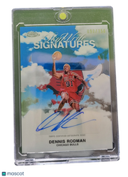 2025 Topps Chrome SkyWrite Signatures Dennis Rodman #SWS-DRM 090/150