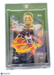 2025 Topps Chrome Ultraviolet Bo Nix #UV-9