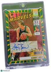 2025 Panini Donruss Net Marvels Larry Bird #NMS-LBR Green 08/10