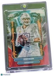 2025 Topps Chrome Ex-Terrestrial Josh Allen #ET-7 Red Refractor
