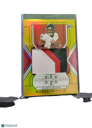 2025 Panini National Treasures Michael Penix Jr. #215 06/10 Patch RC Memorabilia