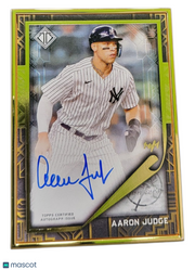 2022 Topps Transcendent Collection Aaron Judge #GDA-AJ3 Gold Deco