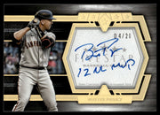 2022 Five Star Buster Posey Inscribed Auto /20 "2012 NL MVP"