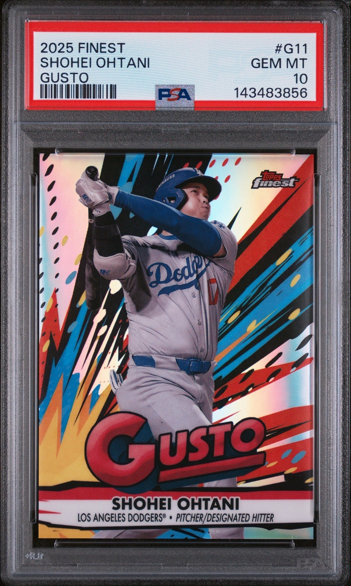 2025 Gusto Shohei Ohtani #G11 PSA 10