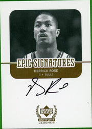 2008-09 Ultimate Collection Derrick Rose Century Legends Epic RC Auto