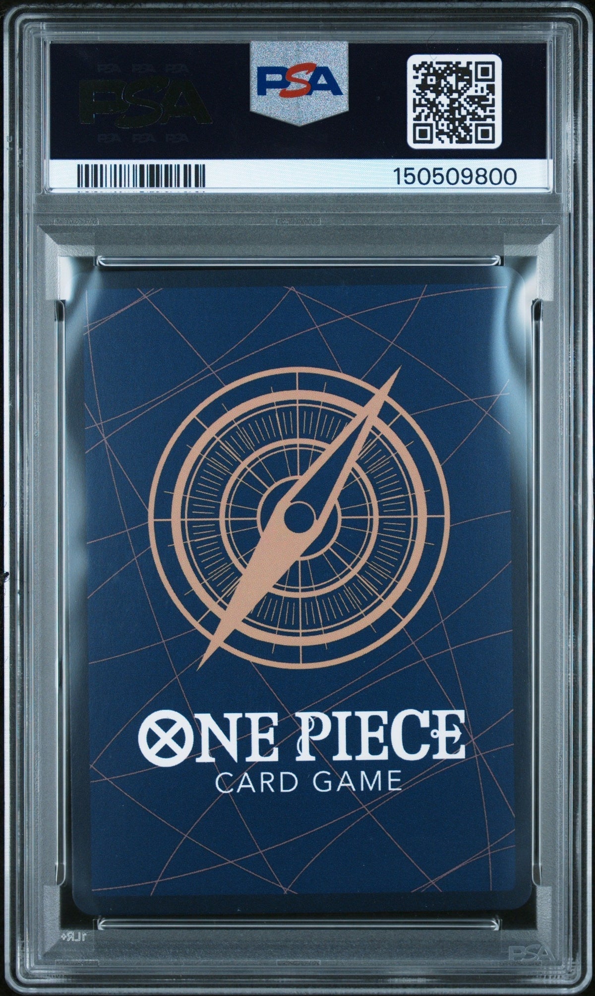 2025 One Piece Japanese Op14-The Azure Sea's Seven Special Alternate Art Sengoku #046 PSA 10