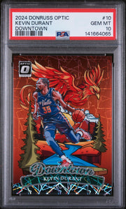 2024 Donruss Optic Downtown Kevin Durant #10 PSA 10