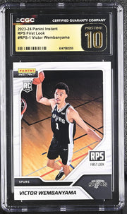 2023 Instant #RPS-1 Victor Wembanyama RPS First Look /16791 CGC 10