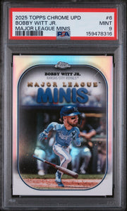 2025 Topps Chrome Update Bobby Witt Jr. #MM-6 PSA 9