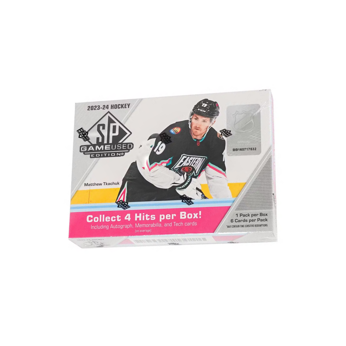 2023-24 Upper Deck SP Game Used Hockey Hobby 18 Box Case