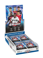 2022-23 Topps UEFA Club Compititions Chrome Soccer Hobby Box