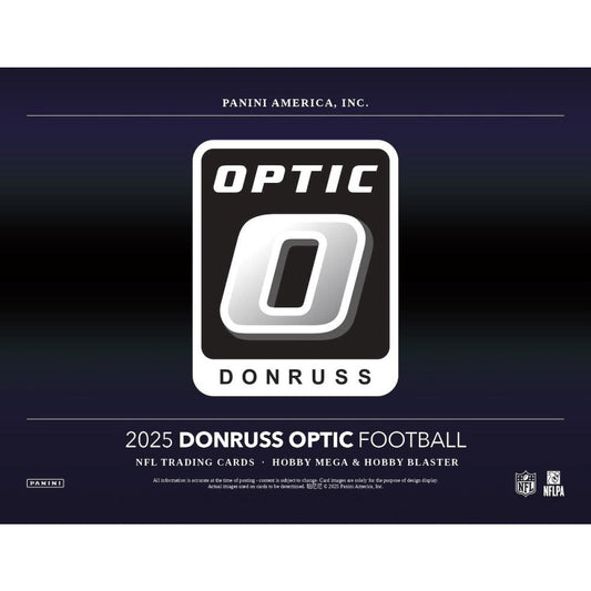 2025 Panini Donruss Optic Football Hobby Mega 20 Box Case