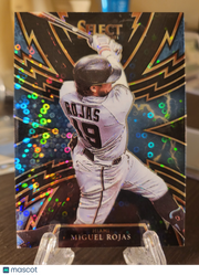 2021 Panini Select Miguel Rojas #SP-9 Black Disco Prizm One of One