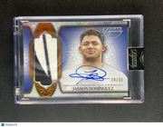 2025 Topps Dynasty Dynastic Data Jasson Dominguez GU Patch Auto 09/10 Sealed
