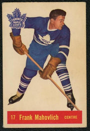 1960  17 Frank Mahovlich Rookie Toronto Maple Leafs
