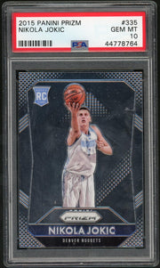 2015 Panini Prizm Nikola Jokic #335 PSA 10