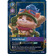 Teemo - Swift Scout (Metal) (263/298) [Riftbound Organized Play Promotional Cards] Foil