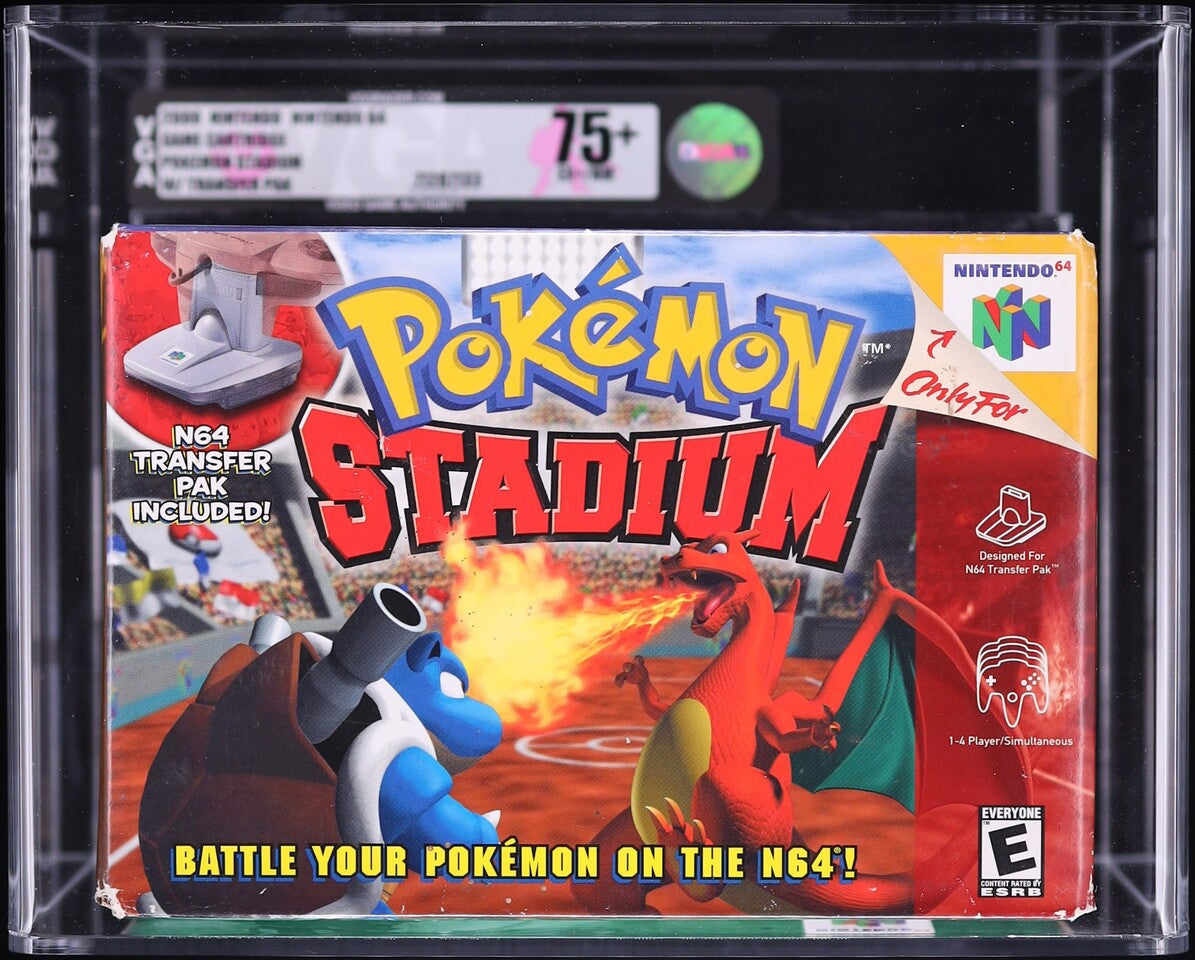 2000 POKEMON STADIUM NINTENDO 64 N64 VGA 75+ UNOPENED