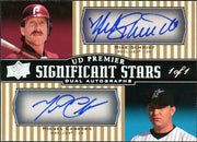 2008 Upper Deck Premier Mike Schmidt & Miguel Cabrera Significant Stars Auto 1/1