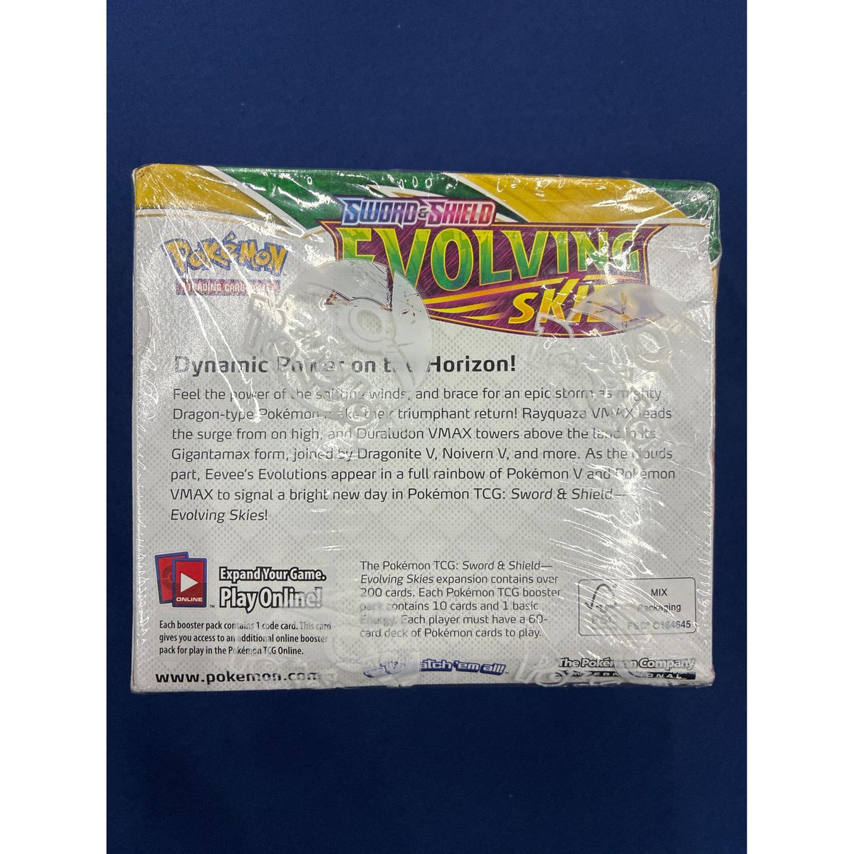 Pokemon: Evolving Skies Booster Box - Damaged Box