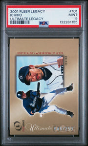 2001 Fleer Legacy Ultimate Legacy Ichiro #101 /250 PSA 9 132281155