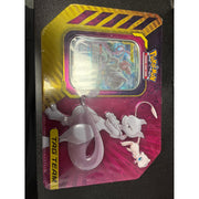 Pokemon: Mewtwo & Mew GX Tag Team Tin (Small Plastic Tear)