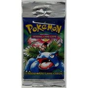 Pokemon: Sealed Base Set Booster Pack (Venusaur Art) Long Crimp